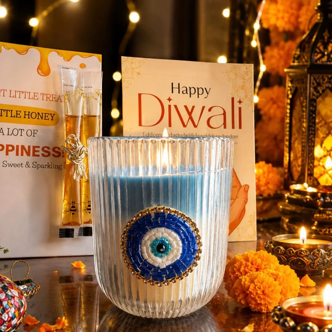 Nazar Glow Diwali Candle Gift Hamper