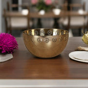 Steel Bowl Gold Platted In A Gift Box