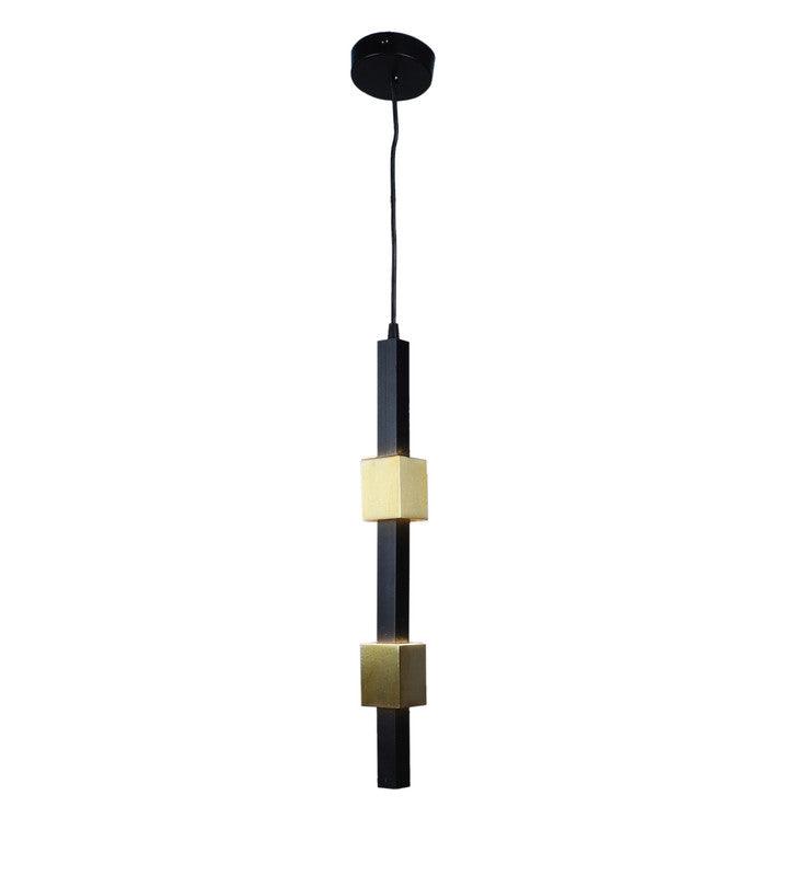 Black and Gold Iron Hanging Light | Inbuilt LED | Lumnix