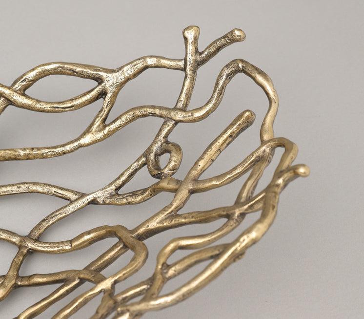 Eternity Platter | Gold Finished