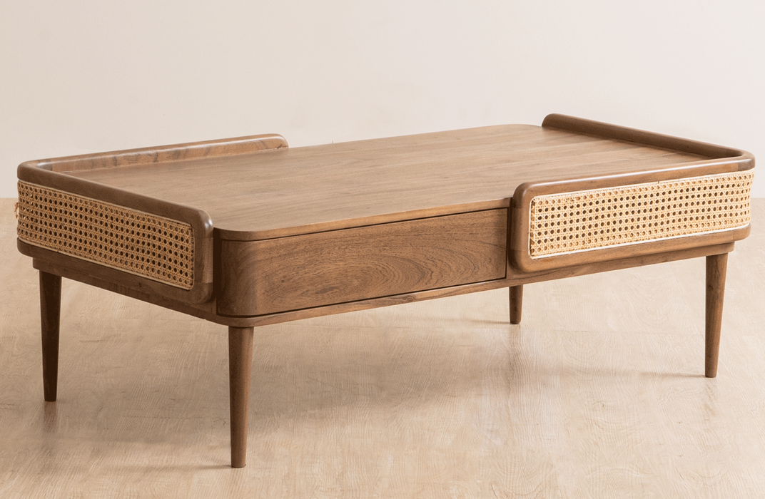 Neo Kyoto Coffee Table | Wooden Storage Cabinet Table