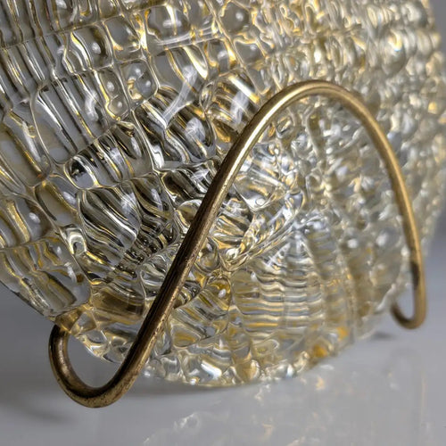 Glass & Metal Wall Sconce