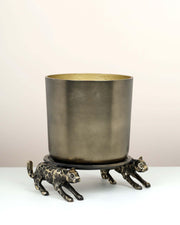 Leticia Panther Table Top Planter