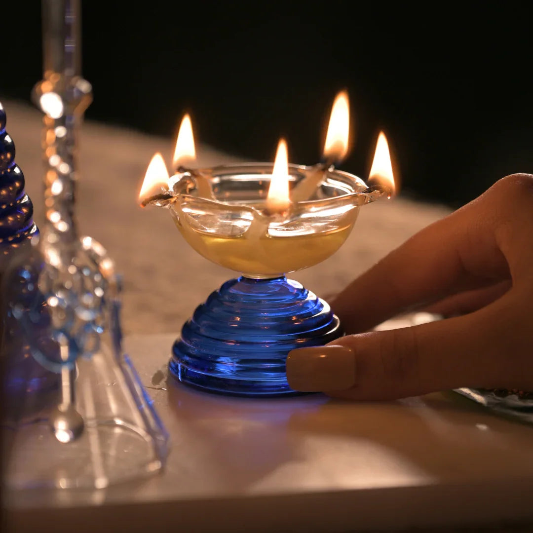 Short Gift Set - Short Diya and Ringing Bell
