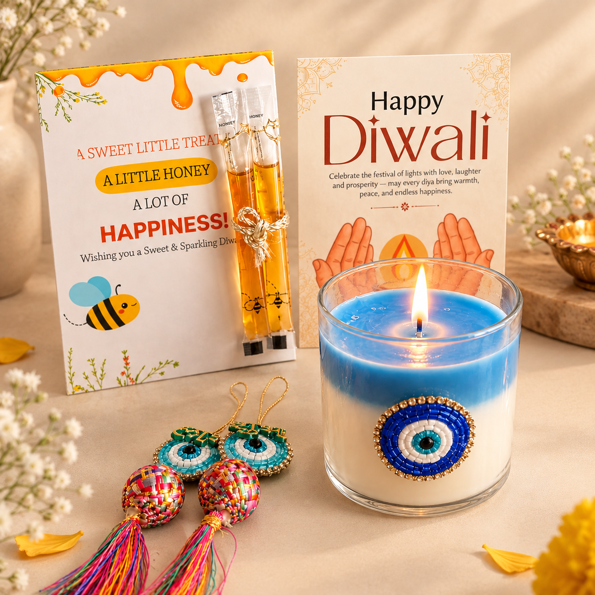 Nazar Halo Diwali Candle Gift Hamper