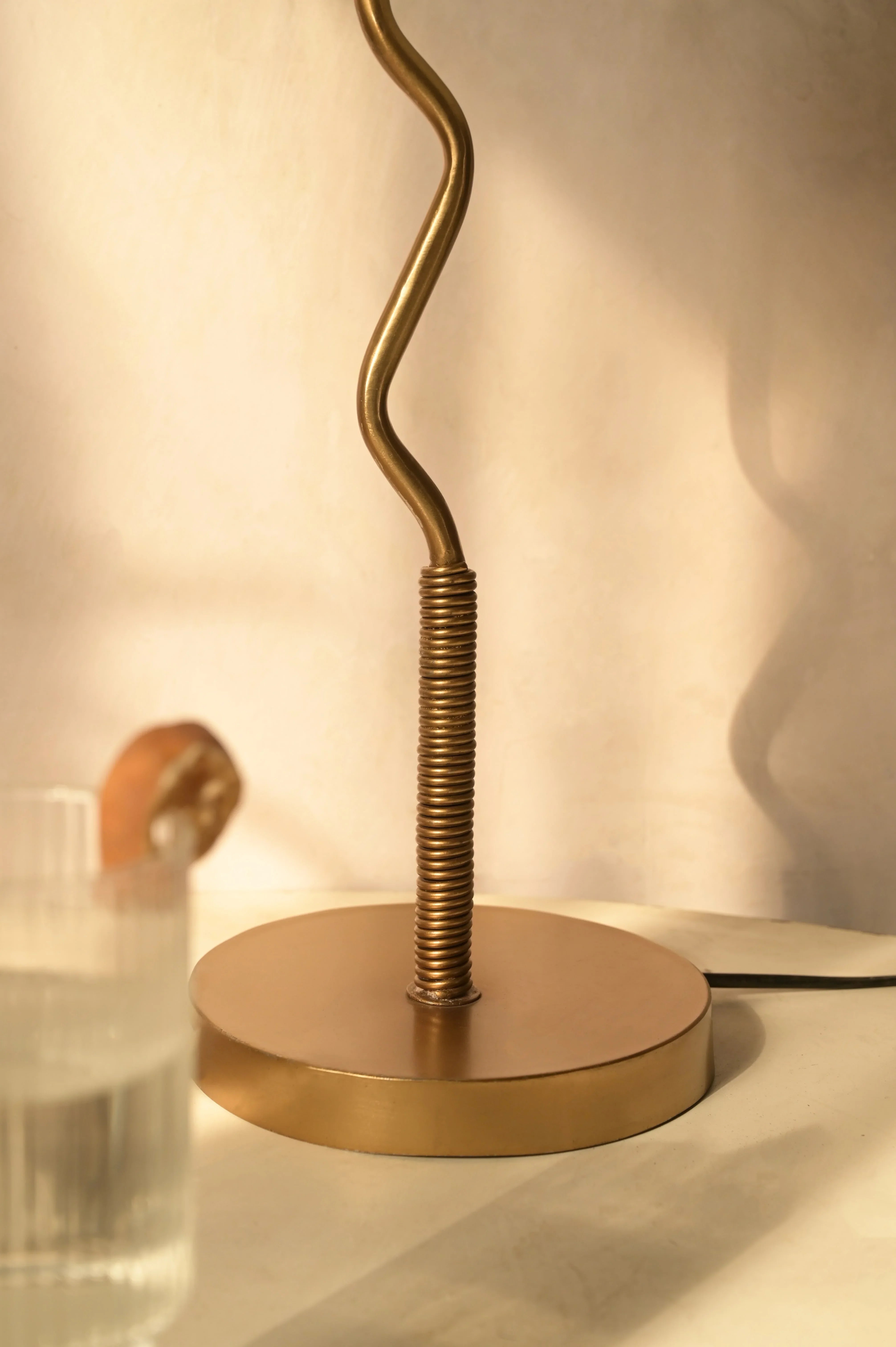 Tinge Designer Table Lamp | Sculptural Modern Desk Lamp for Living & Bedroom