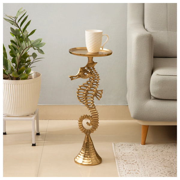 Gold Sofa Side Table