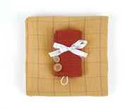 Banana Double Cloth Bath Towel + Hair Towel Combo Assorted Pack of 2