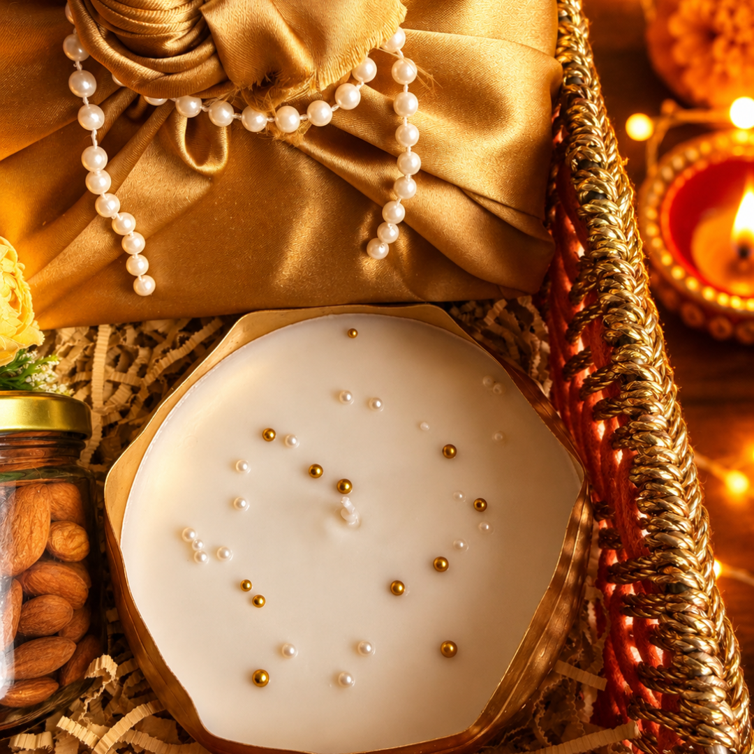 Rang Utsav Grand Orange Diwali Gift Basket