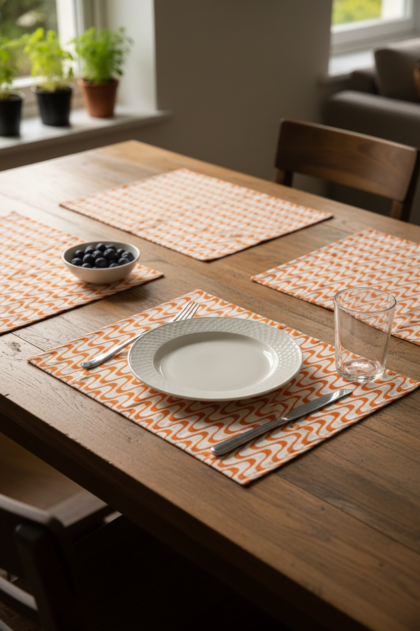 Table Tickle Decorative Table Mats & Luxurious Placemat - BUY 1 GET 1 FREE