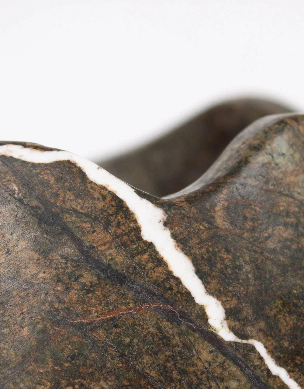 Krusa Bowl | Fossil Green Marble