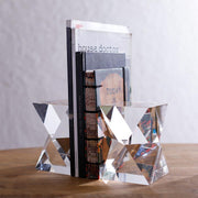 Farren Crystal Bookend | Crystal Glass