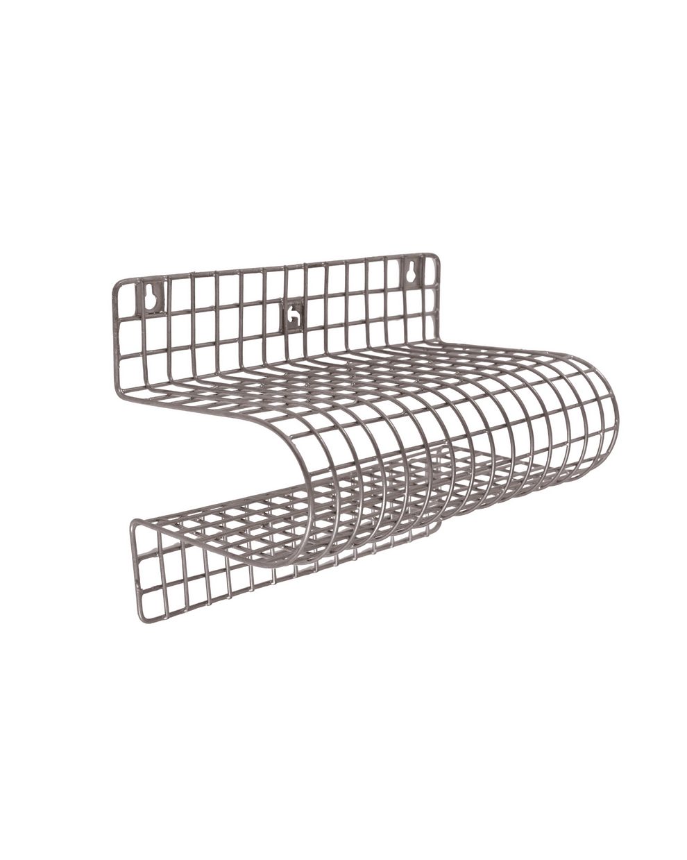 Mesh Wall Shelf | Multipurpose MS Wire Wall Organiser | Modern Storage Solution