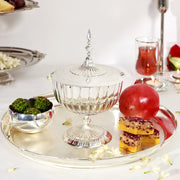 Regal Charm Silver Nut Bowl