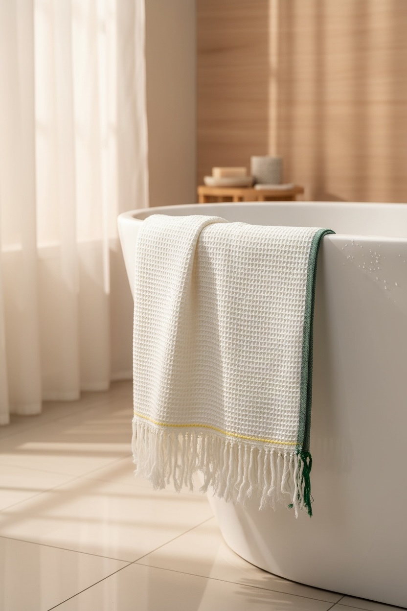 Tidal Hug Bath Towel & Soft Anti-Bacterial Towel