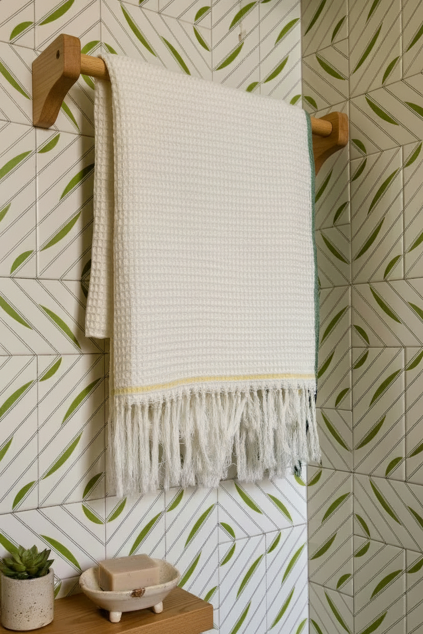 Tidal Hug Bath Towel & Soft Anti-Bacterial Towel