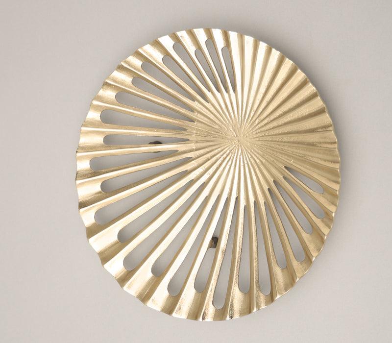 Cynosure Platter | Gold Finished