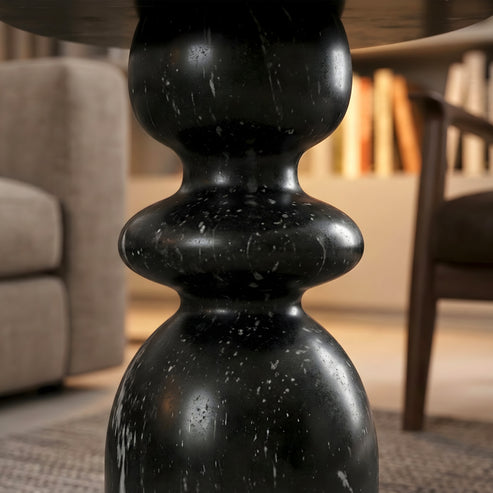 Valon Marble Side Table for Living Room | Modern End Table
