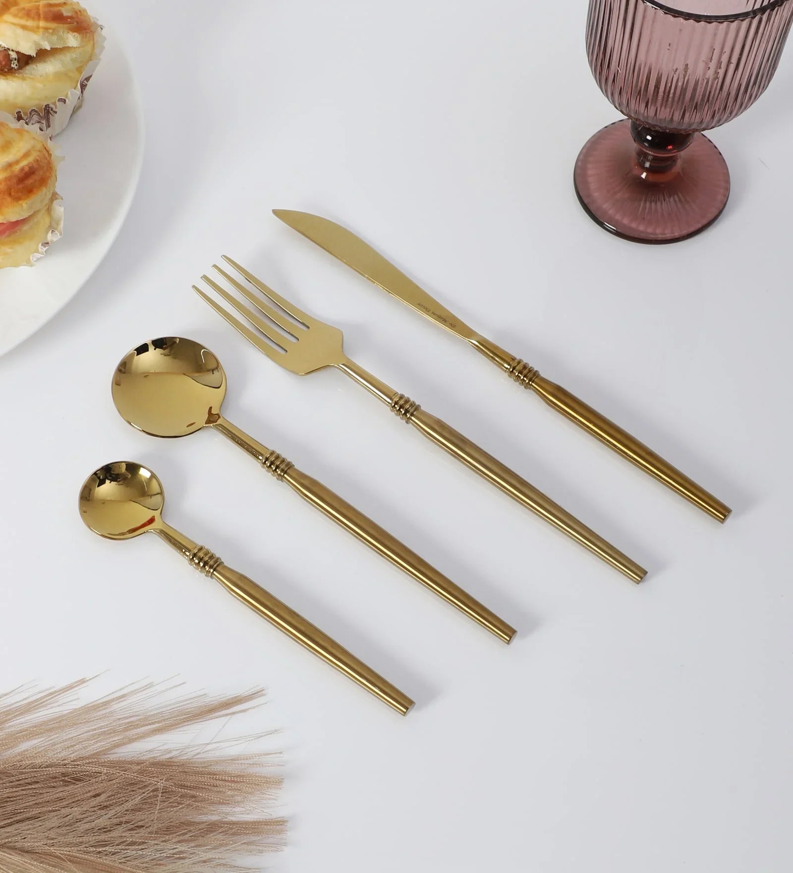 Juno Cutlery Set Gold