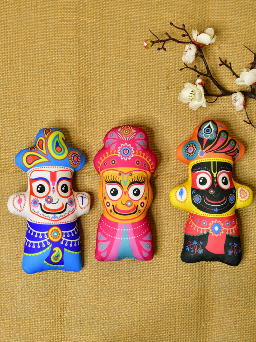 Stitched Cotton Jagannath Trio