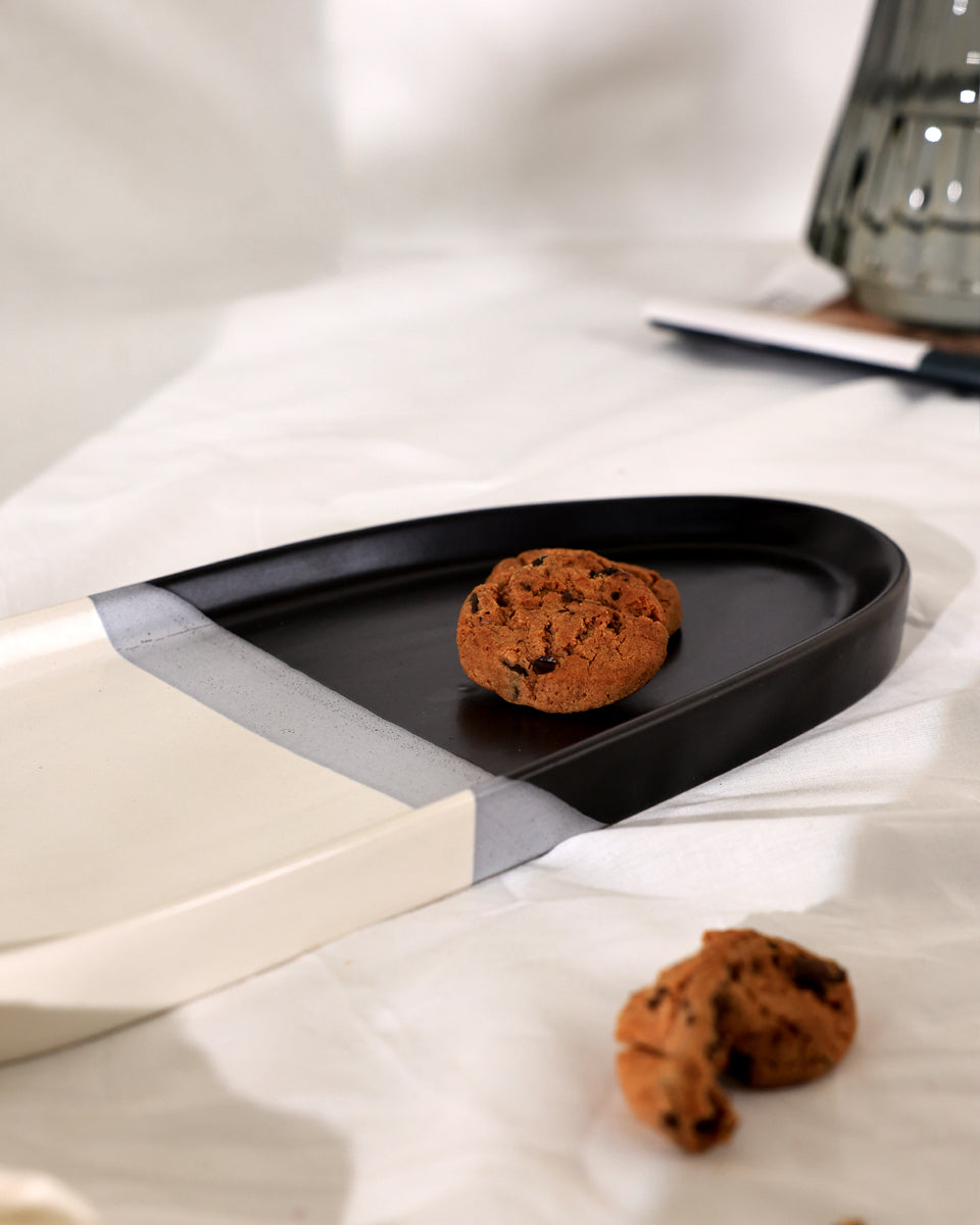 Yin Yang Sculptural Platter