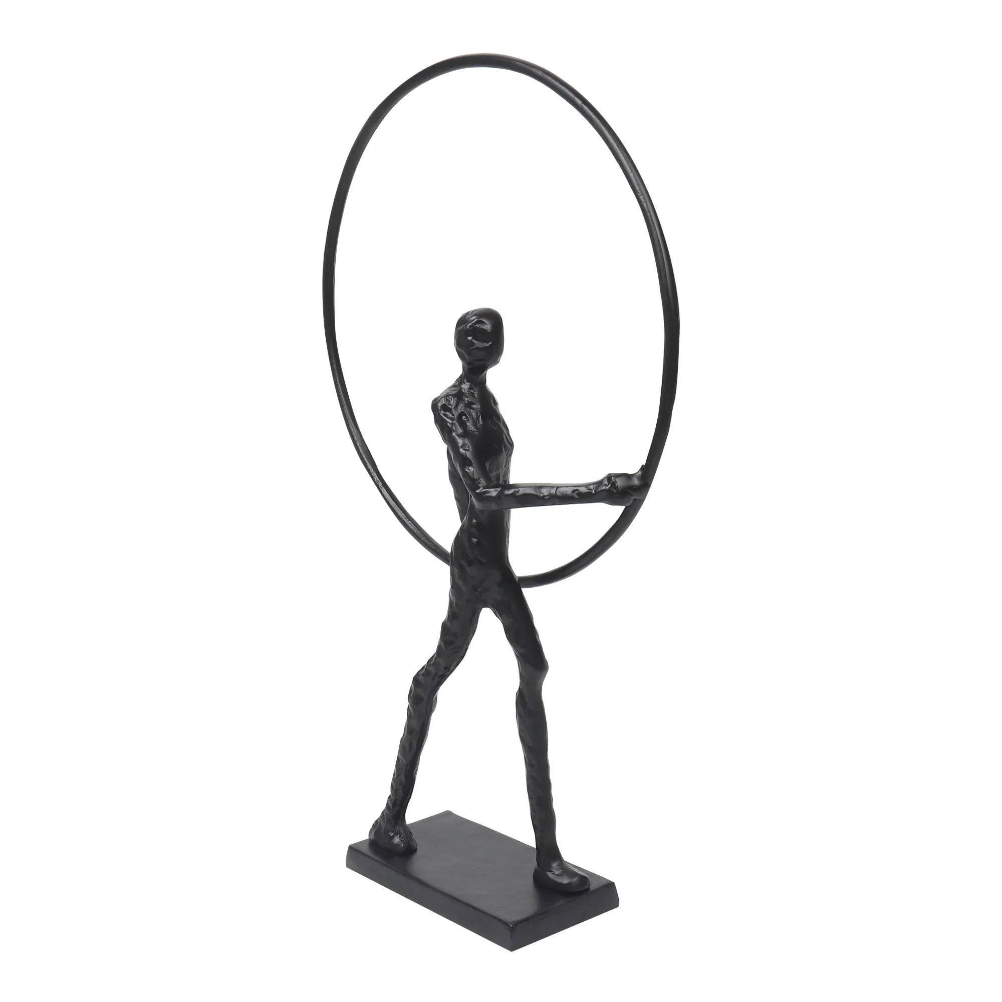Enigmatic Embrace Sculpture | Designer Showpice for Living Room