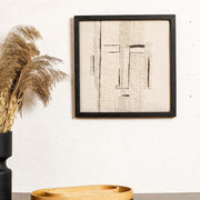 Ezra Embroidered Square Wall Art