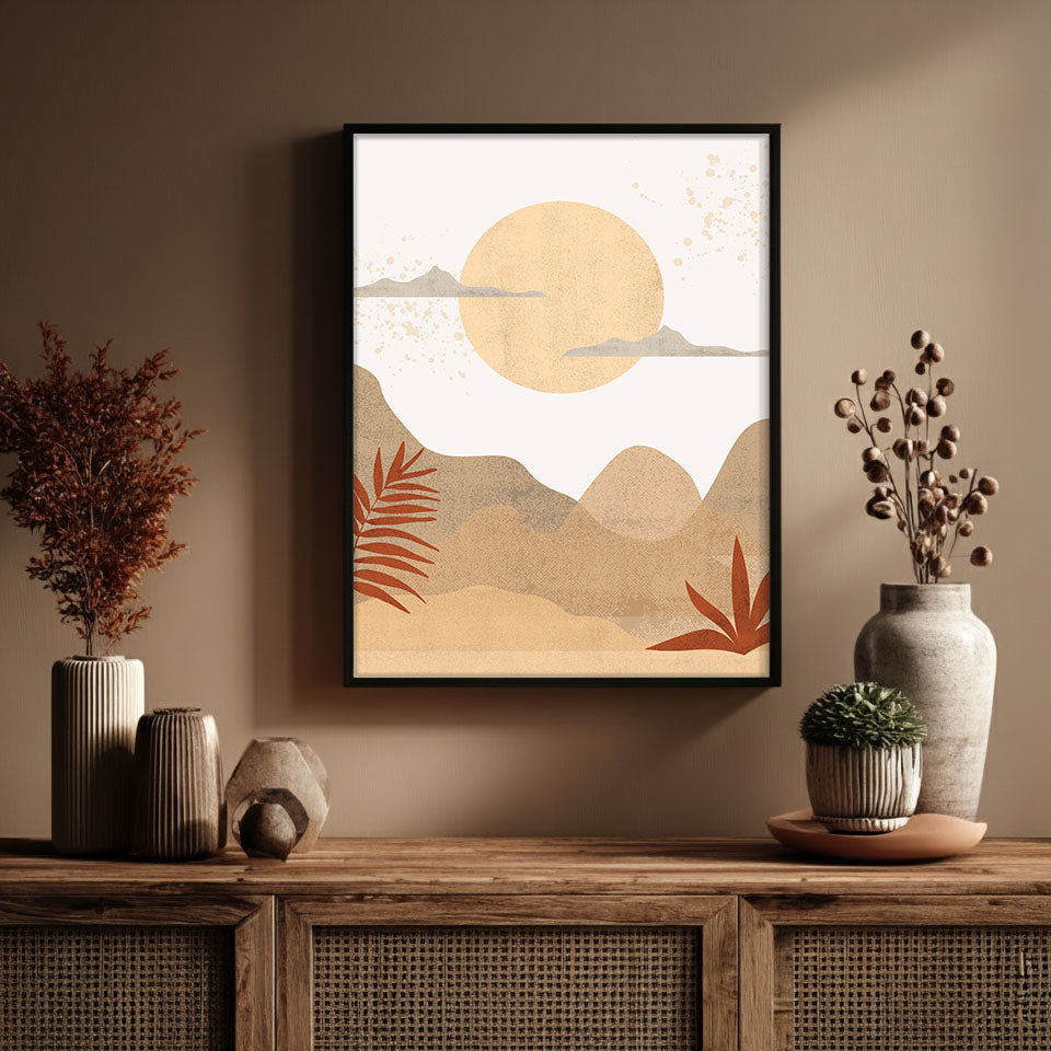 Dawn – Soft Morning Glow Wall Painting