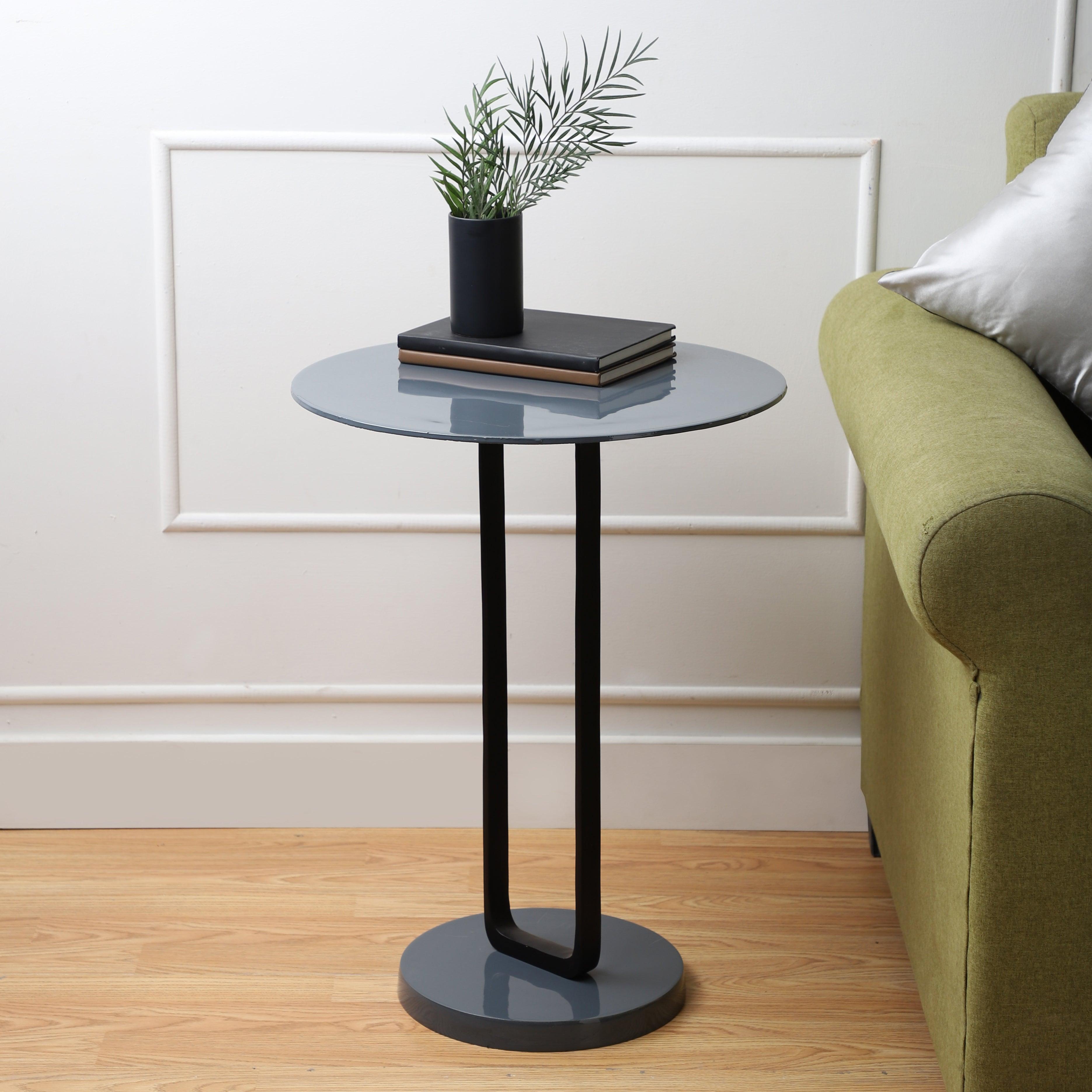 Irwin's Corner Table | Sofa Side Table for Living Room |  End Table