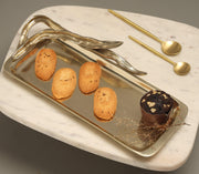 Dracaena Tray | Gold Finished