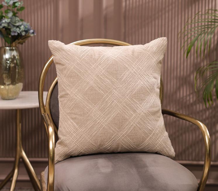 Gossamer Beige Soft Cushion