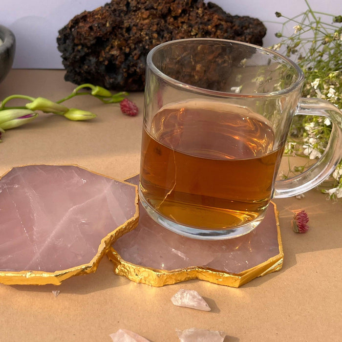 Rose Quartz Coaster