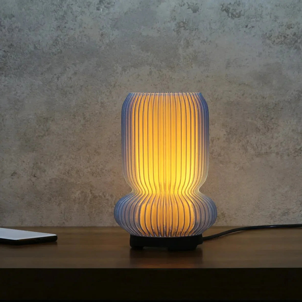 Amber Drift Table Lamp