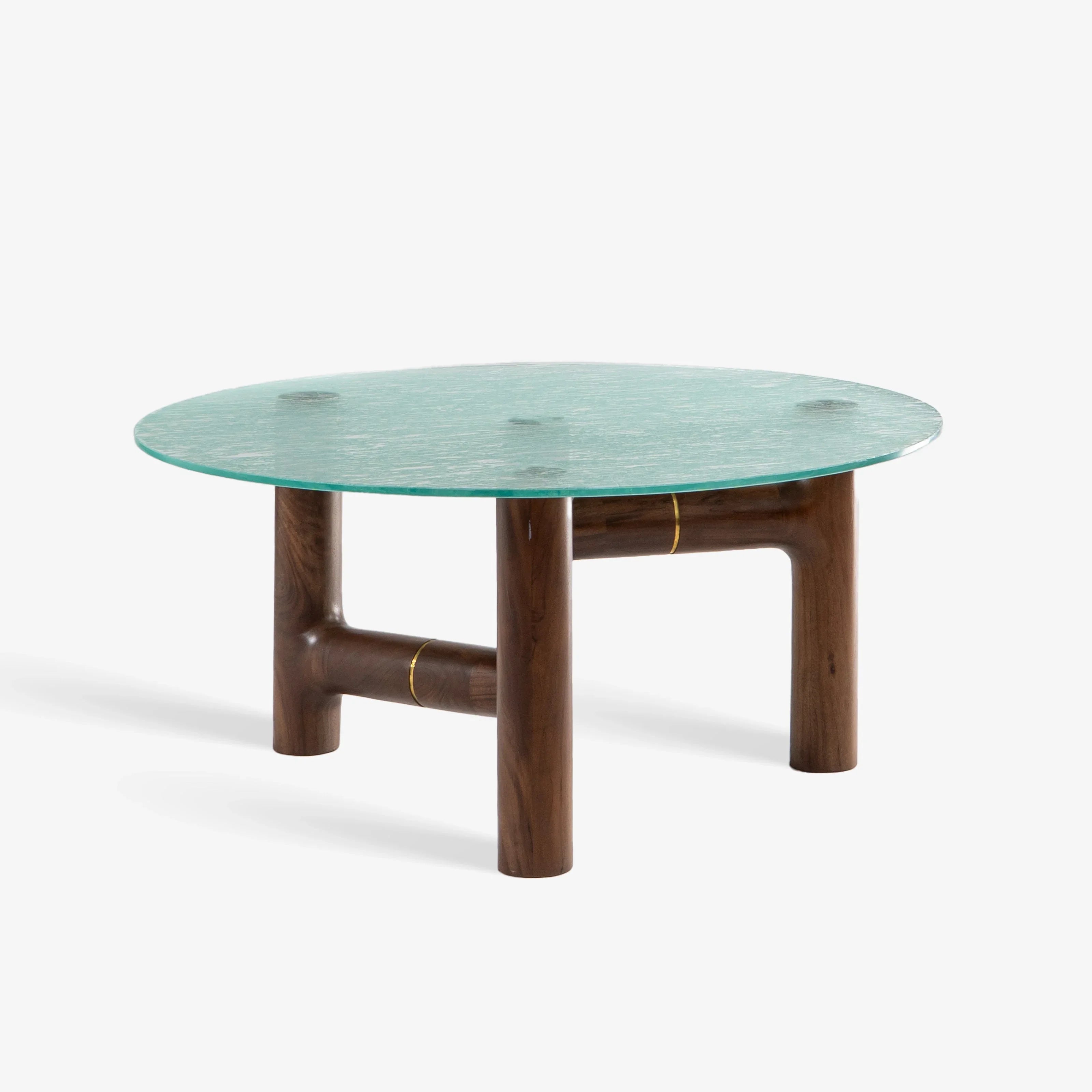 Forma Coffee Table With Glass Top