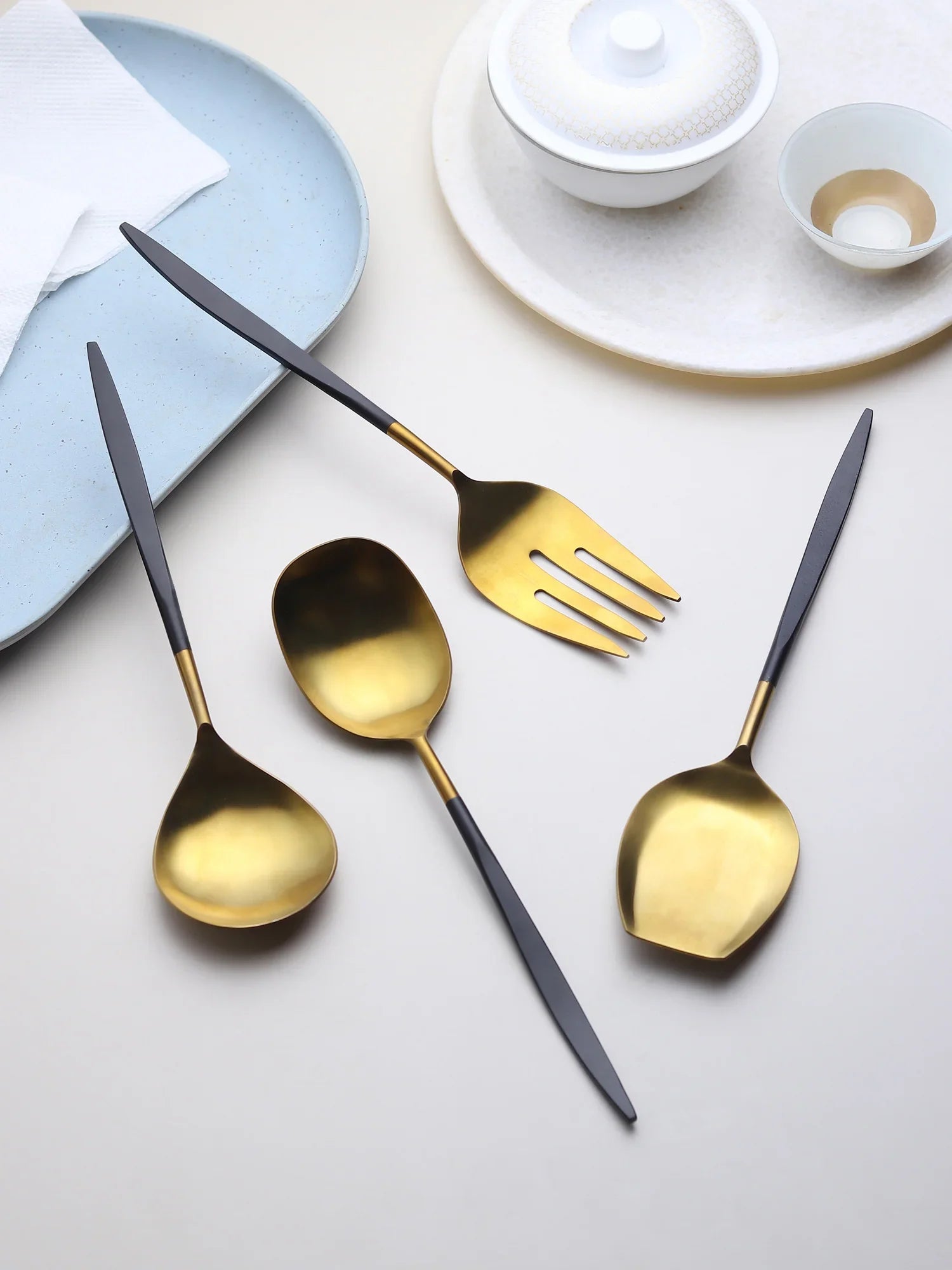 Midnight Opulence Serving Set