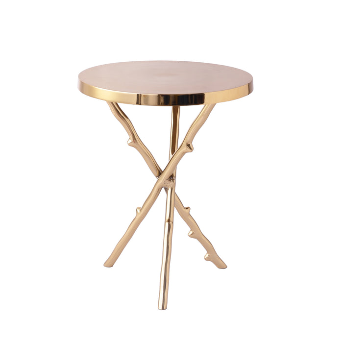 Bamboo Table Gold