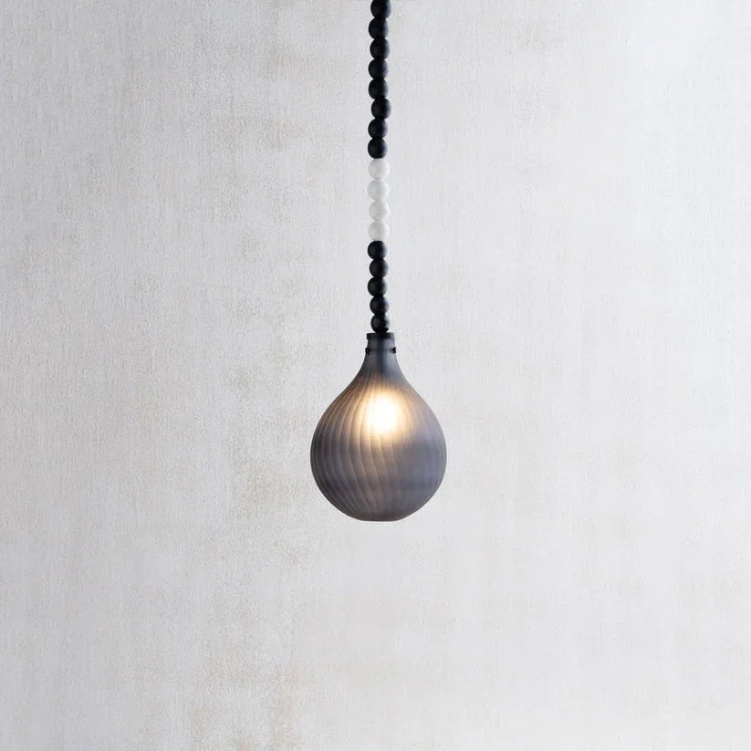 Dhara Black Drop Hanging Lamp