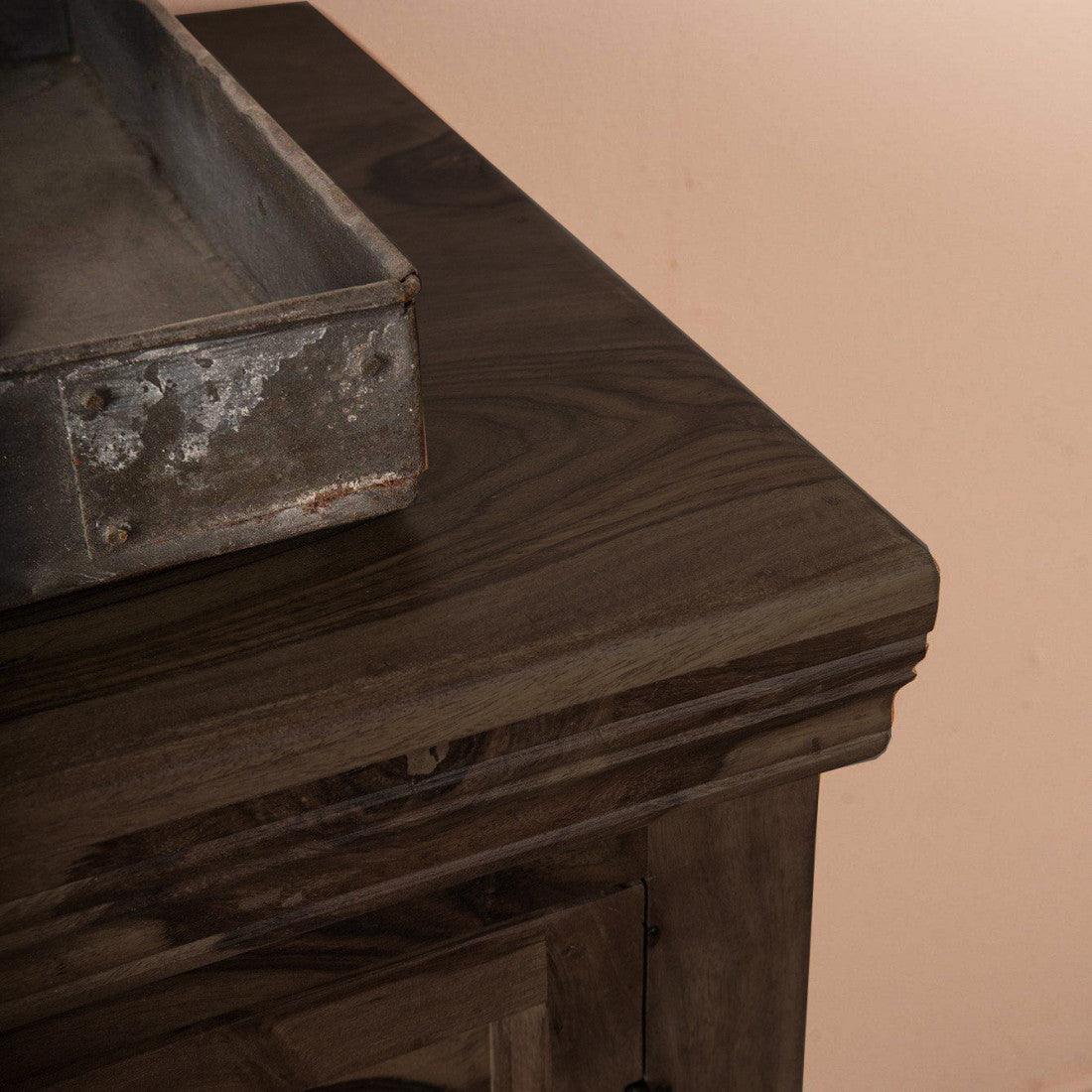 Sheesham Wood Mammoth Sideboard Three Drawer Two Door Storage Unit