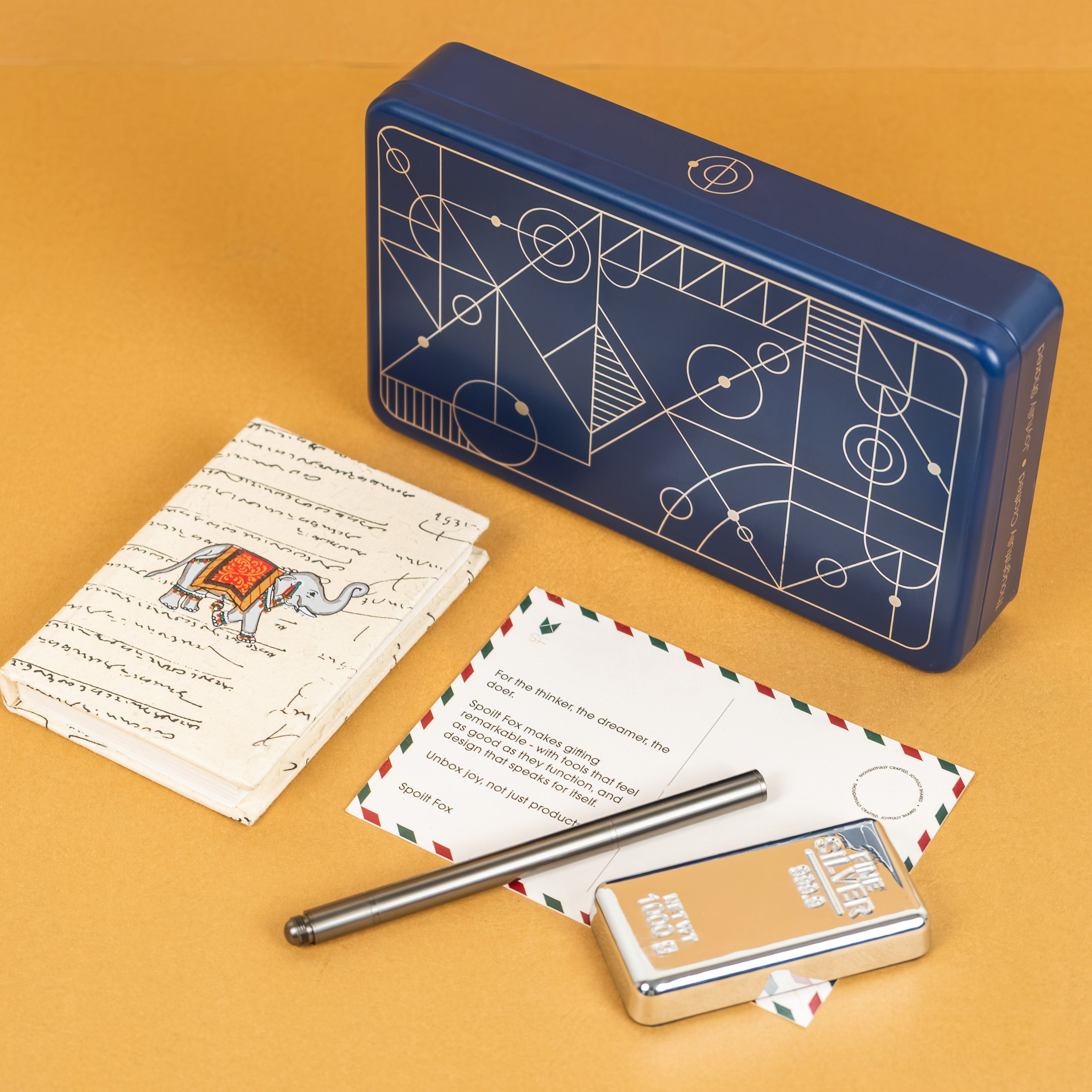 The Silver Thought Kit - Crafted for clarity and creative flow.