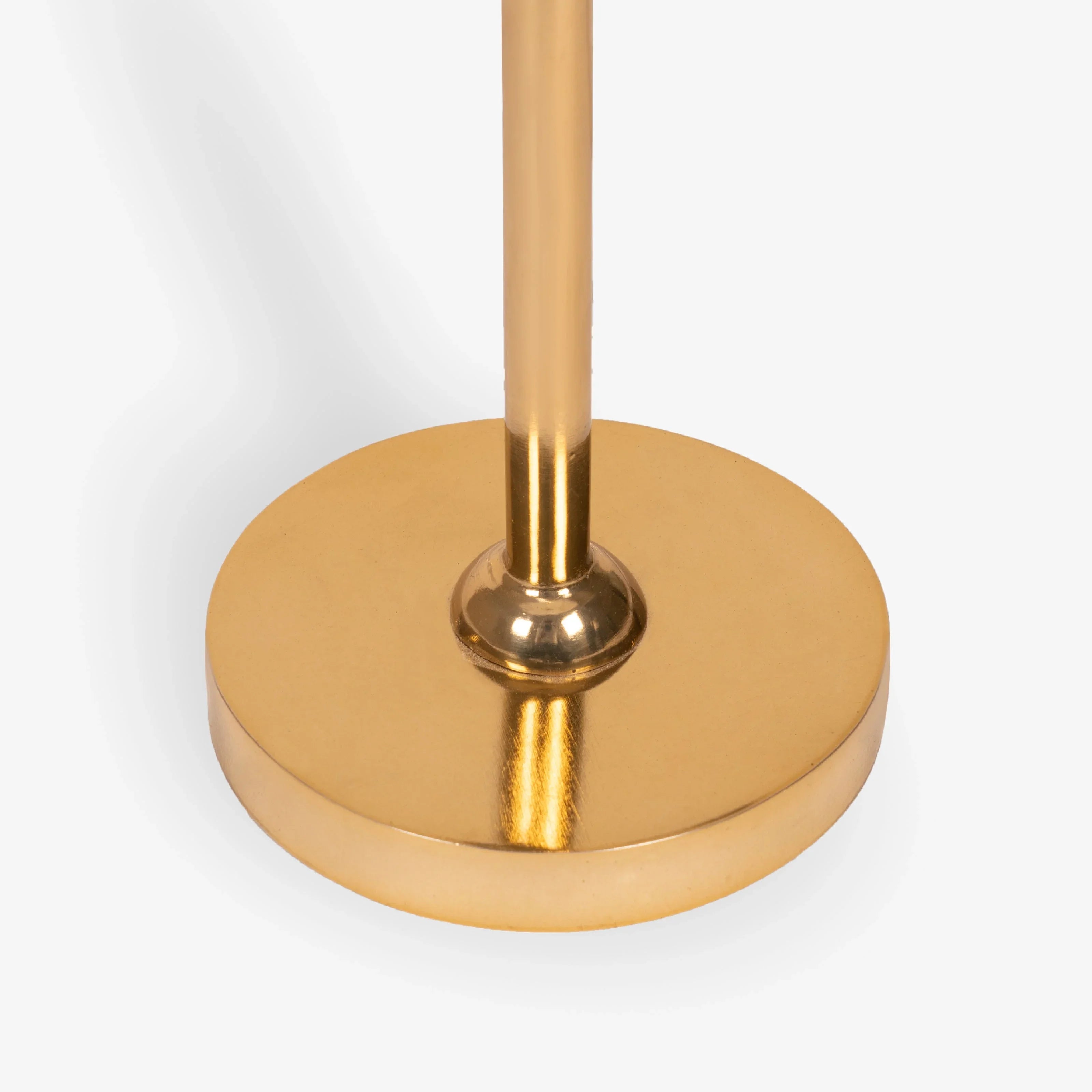 Ayra Floor Lamp | Brass Finish Minimalist Standing Lamp for Living Room & Bedroom