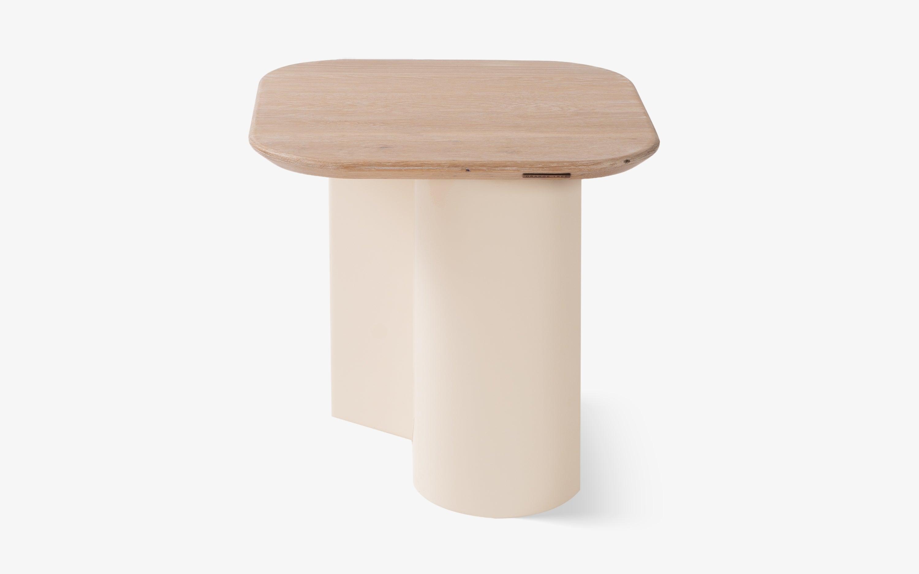 Kaba Side Tables for Living Room | Oak Wood End Table | Modern Corner Table