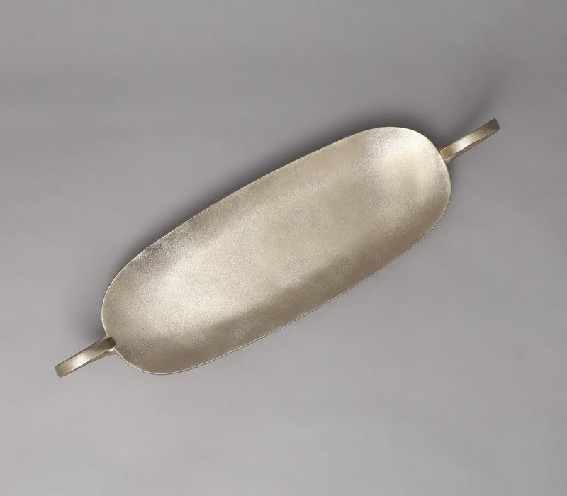 Swirl Platter | Gold Finished