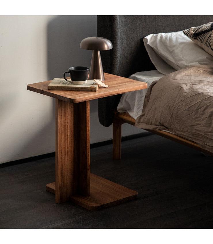 Rome Sheesham Wood Side Table – Sleek Design Wooden Side Table | Corner Table for Living Room