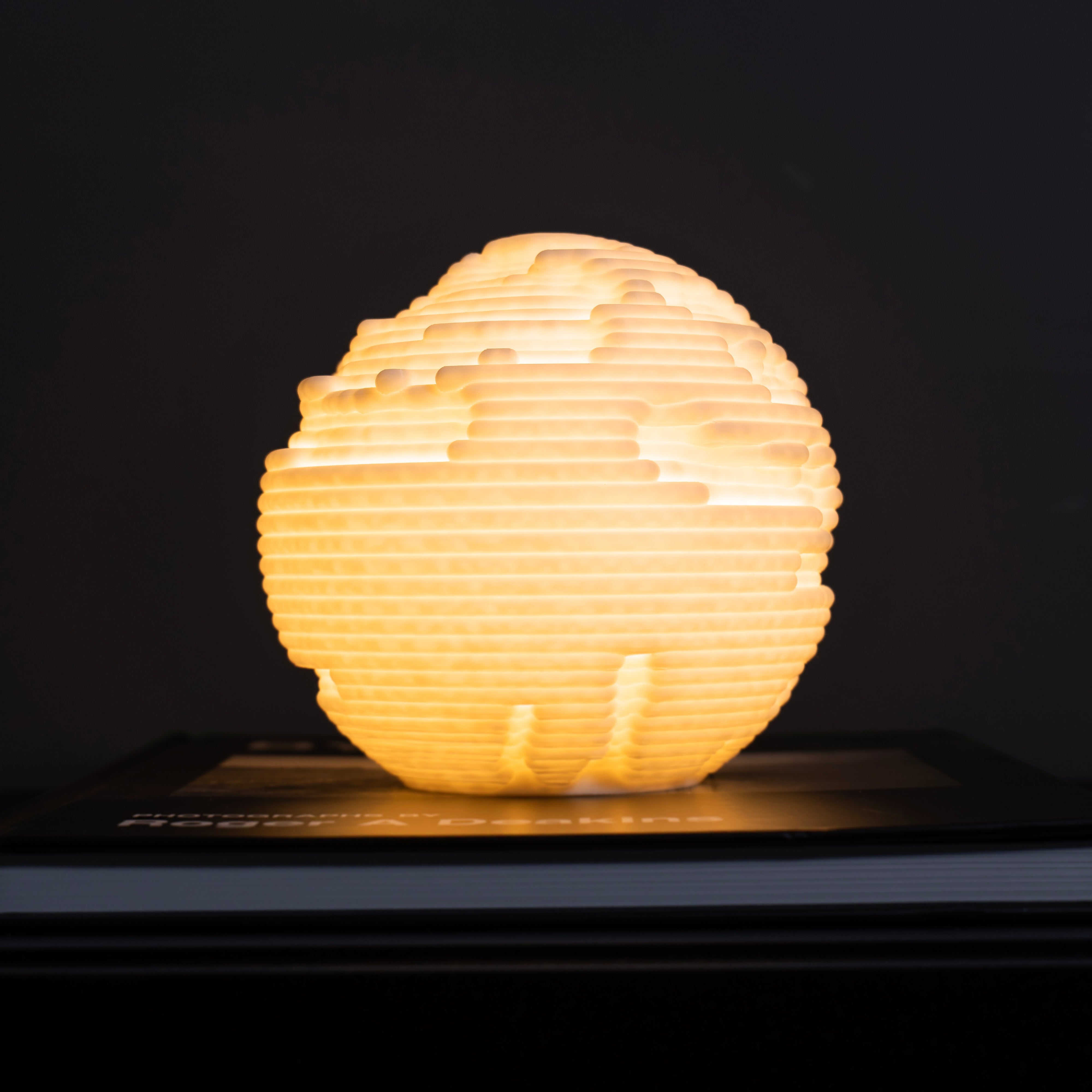 Erosion Sculpted Mini Lamp