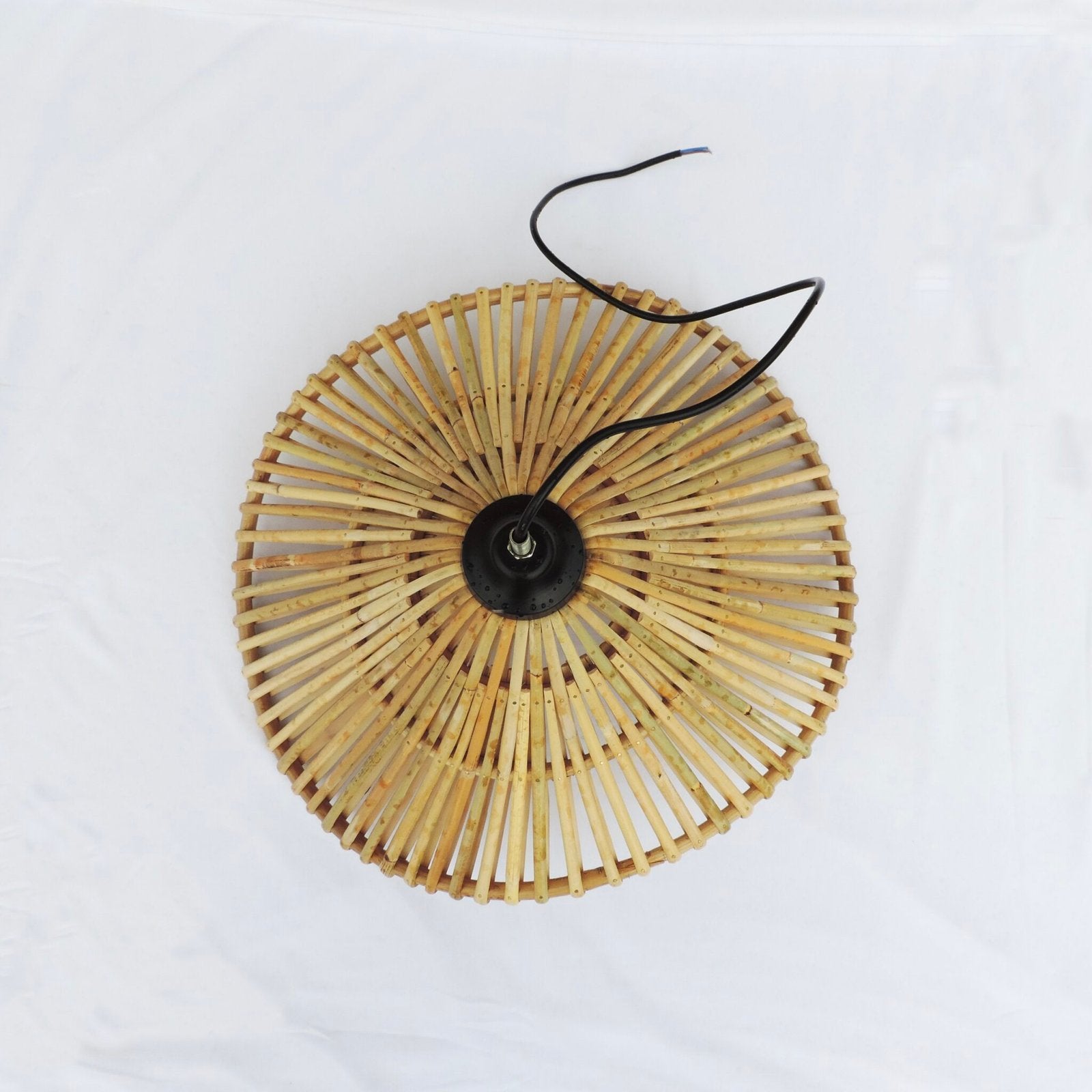 ALO Handwoven Rattan Pendant Lamp | Sculptural Ambient Ceiling Light Lamp