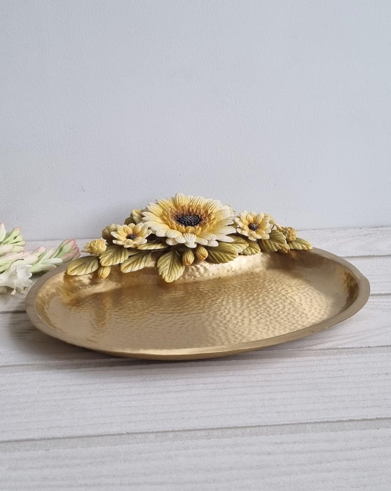 Royal Gold Floret Platter