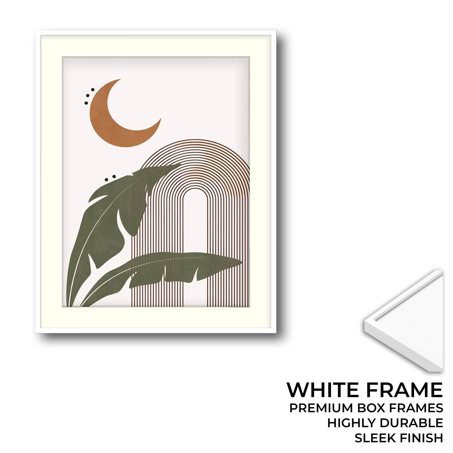 Moonlit Tropics Wall Painting