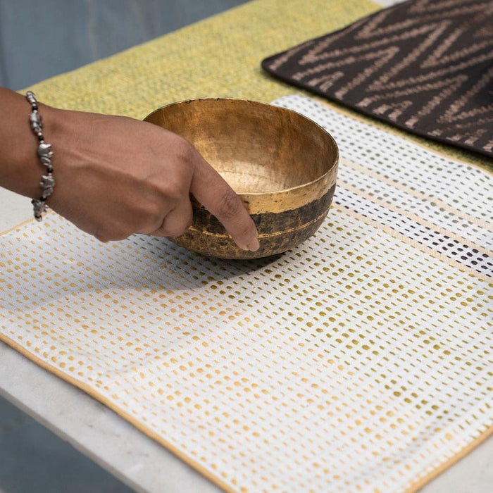 Dotted Table Mats For Kitchen | Washable Dining Cloths