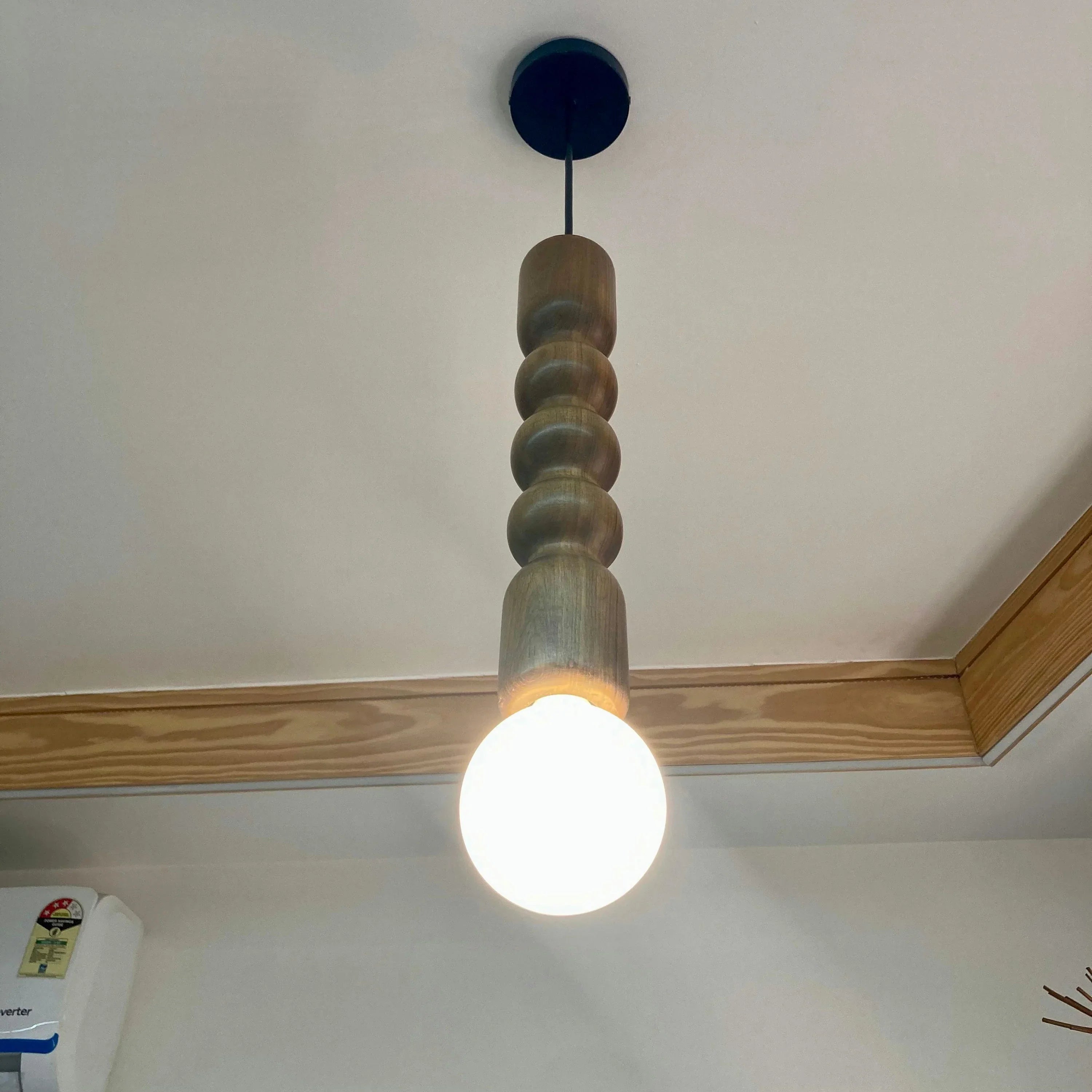 Pravaah | Pendant Lamp | Teak Wood