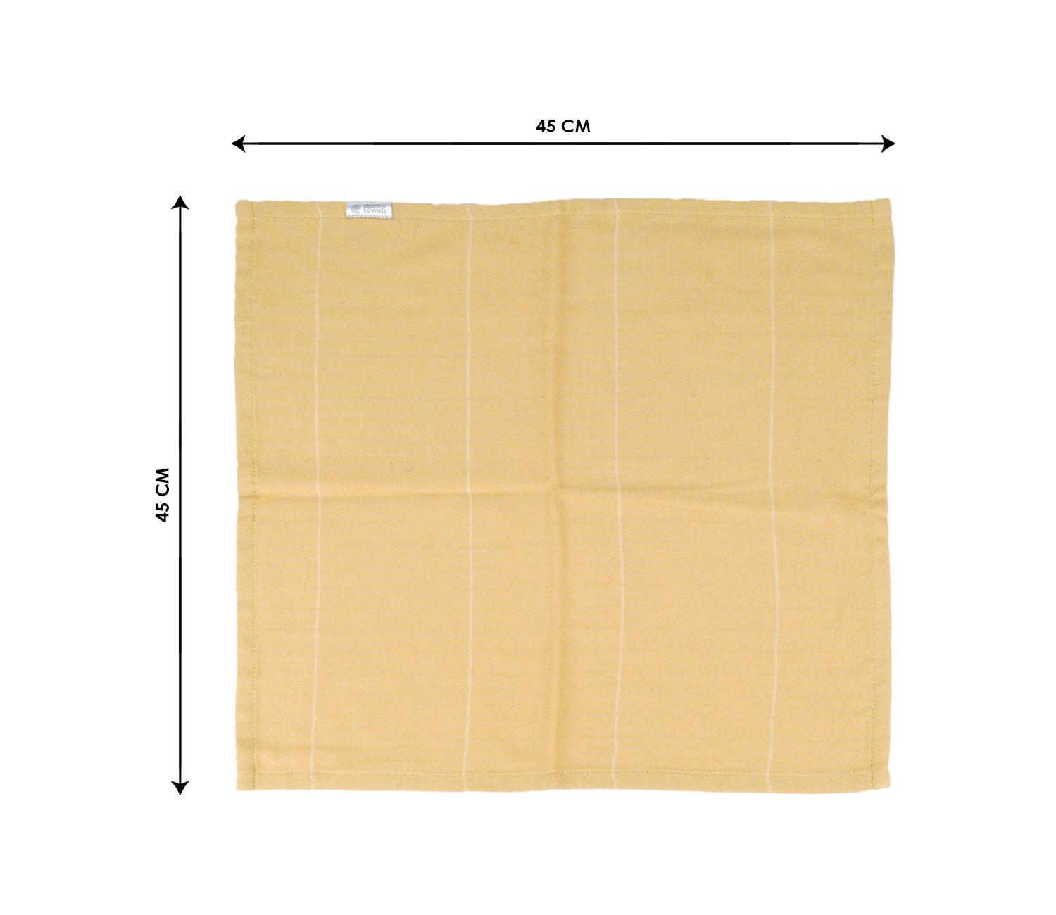 Aloevera Double Cloth Face Towel Pack of 4